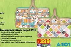 İZOLASYONLU PİKNİK SEPETİ 20 L İZOLASYONLU PİKNİK SEPETİ 20 L